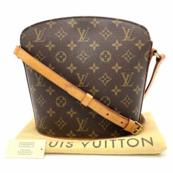 Louis Vuitton Monogram Drouot Shoulder bag W/Dustbag 355-081925 - Picture 1 of 16